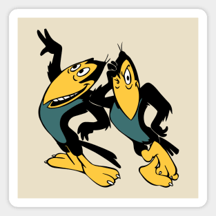 Heckle and Jeckle Magnet